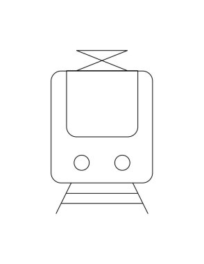 Tren satırı simgesi