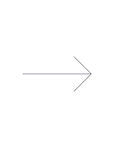 Flèche stock icône — Image vectorielle
