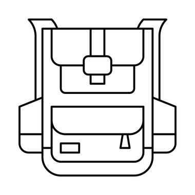 Sırt çantası satır simgesi