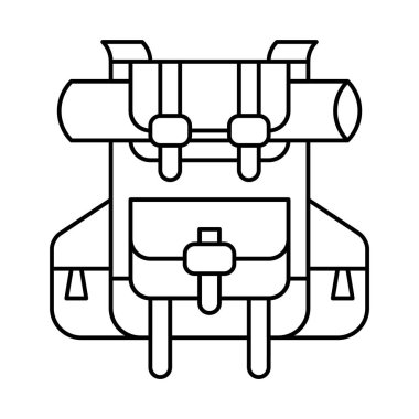 Sırt çantası satır simgesi