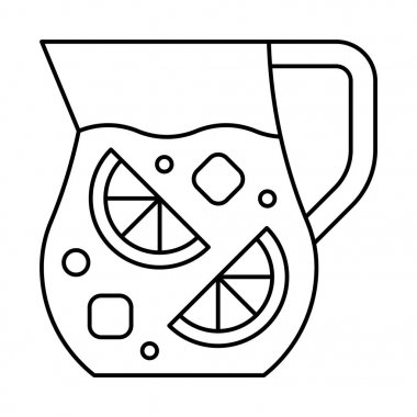 Limonata meyve suyu sürahisi