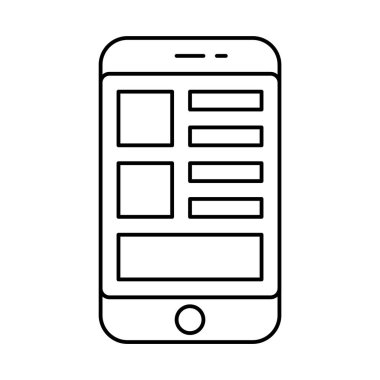 Smartphone tasarım simgesi