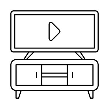 TV stand simgesini
