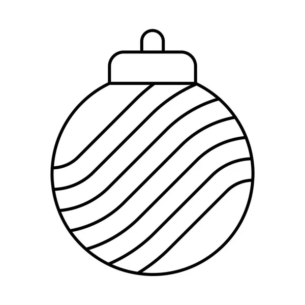 Adorno de bola de Navidad — Archivo Imágenes Vectoriales