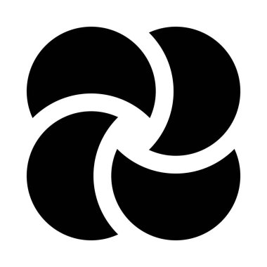 Soyut daireler web simgesi