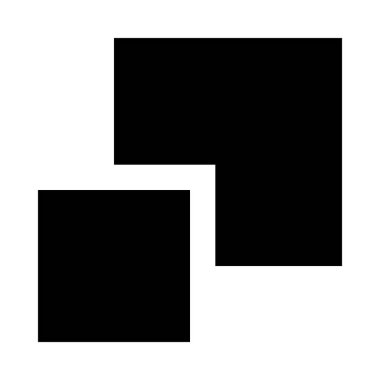 Geometrik figürler web simgesi