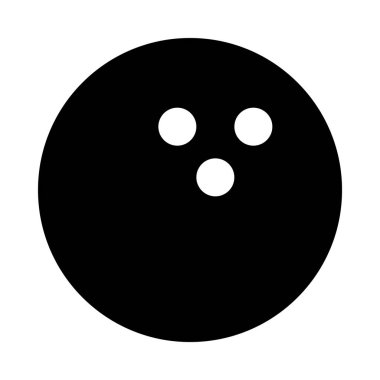 Bowling topu web simgesi