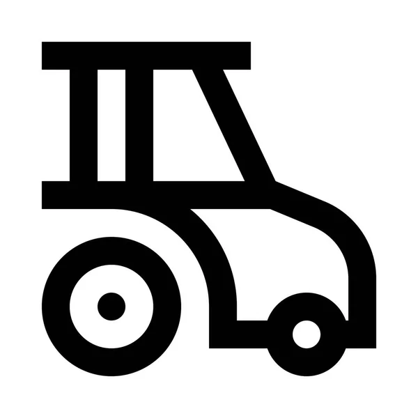 Web-Ikone Traktor — Stockvektor