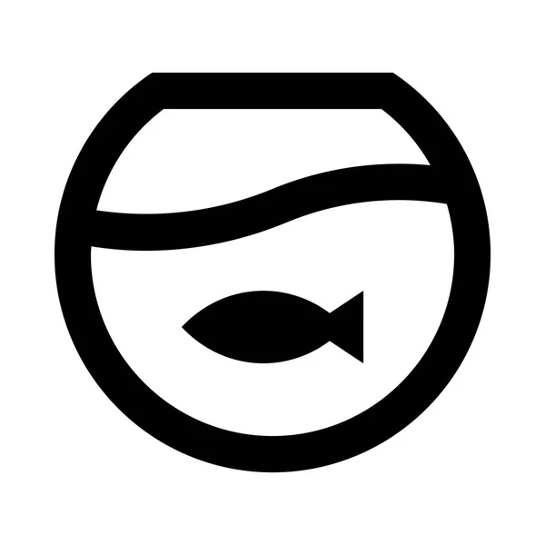 Aquarium web icon — Stock Vector