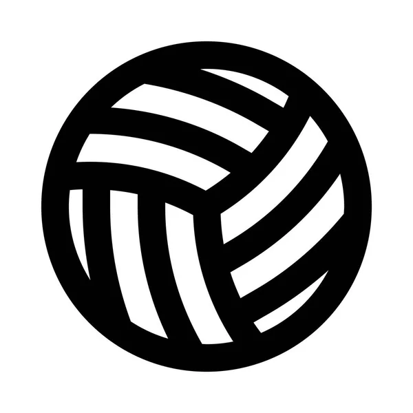 Ícone da web de voleibol — Vetor de Stock