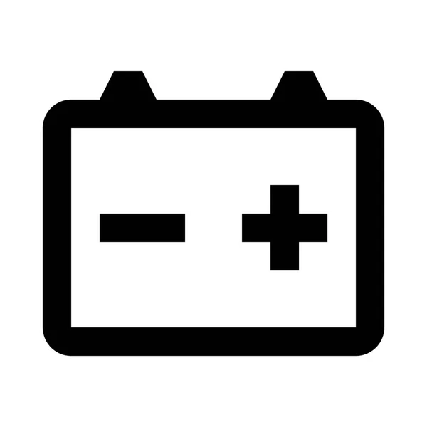 Webové ikony baterie — Stockový vektor