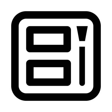 Kozmetik toz web simgesi