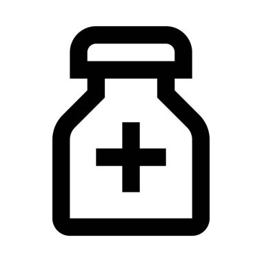 Uyuşturucu şişe web simgesi