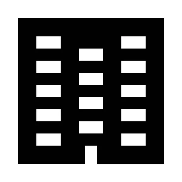 Gebouw web pictogram — Stockvector