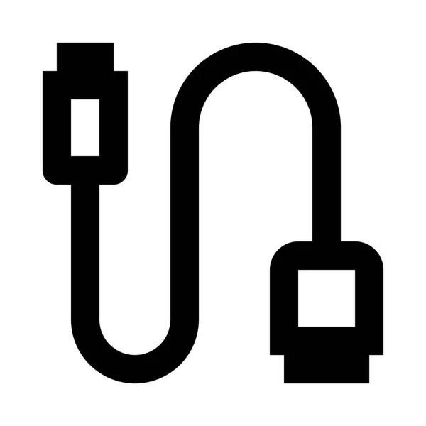 Kabel web pictogram — Stockvector