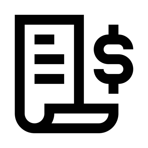 Geld Web-Symbol — Stockvektor