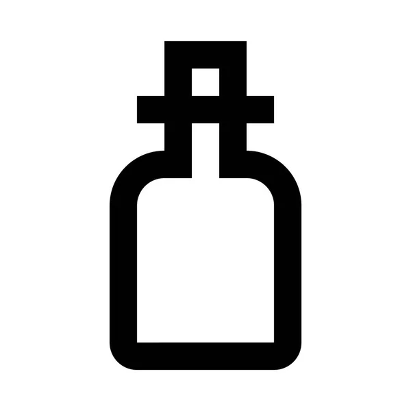 Icono web botella de cosméticos — Archivo Imágenes Vectoriales