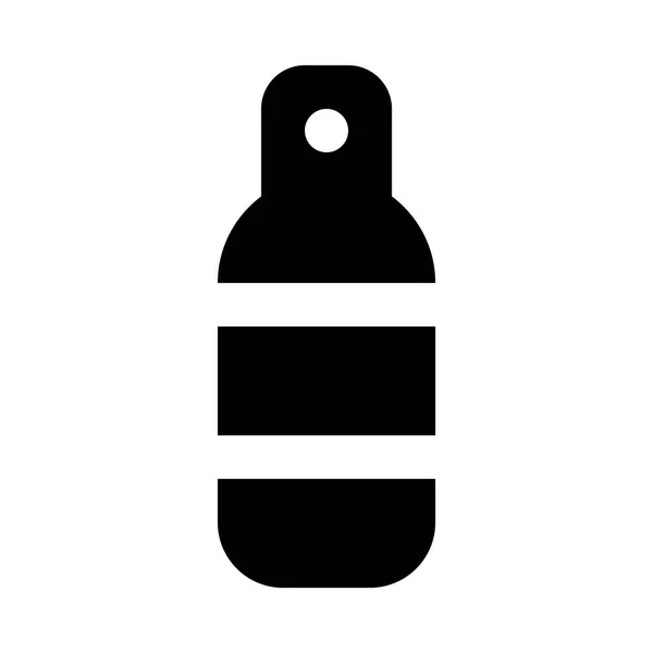 Cosmetics vial web icon — Stock Vector