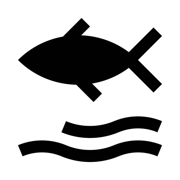 Fish web icon — Stock Vector