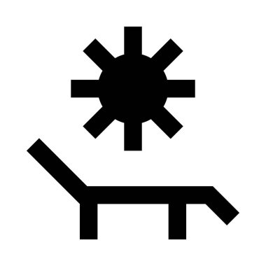 şezlong web simgesi