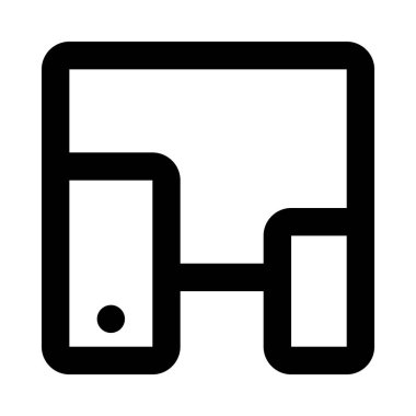 Akıllı telefonlar simgesiyle tablet