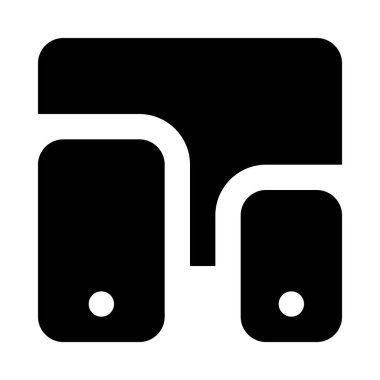 Akıllı telefonlar simgesiyle tablet