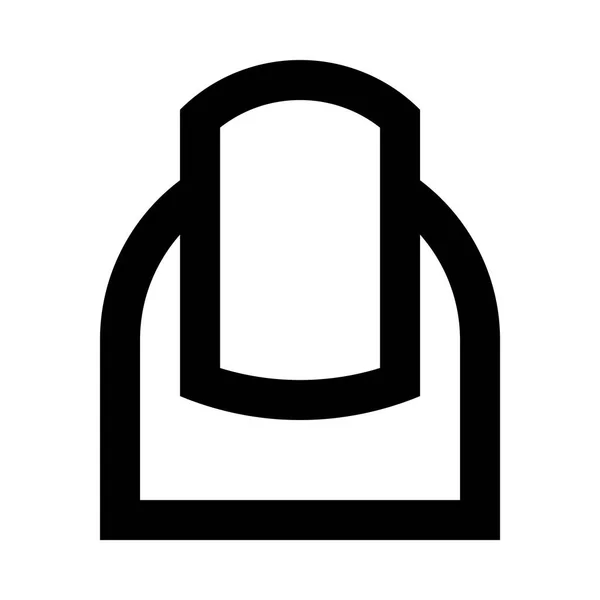 Icono web de manicura — Vector de stock
