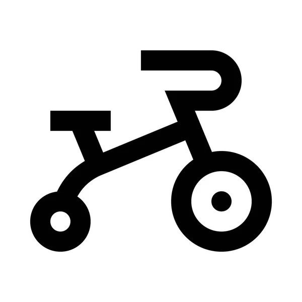 Triciclo icono web — Vector de stock