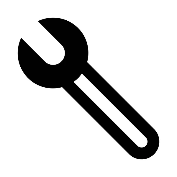 Ícone Wrench Web — Vetor de Stock