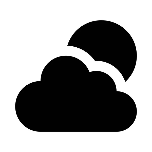 Icône web cloud — Image vectorielle