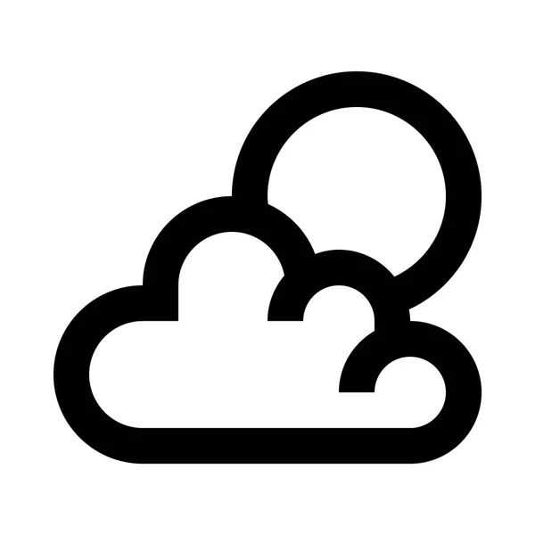 Хмара web значок — стоковий вектор