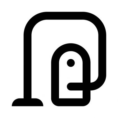 elektrik süpürgesi simgesi