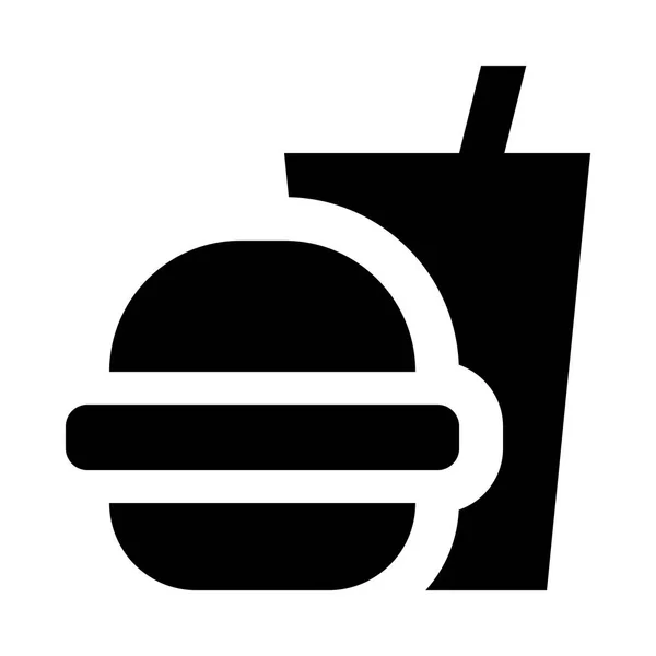 Web-Ikone für Fast Food — Stockvektor