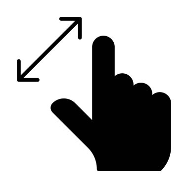 web, mobil ve infographics, vektör çizim için hareket satırı simgesi