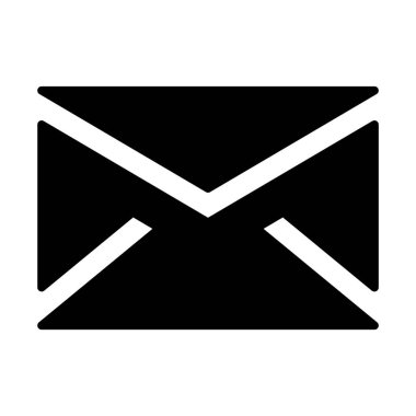 web, mobil ve infographics, vektör çizim için zarf satırı simgesi