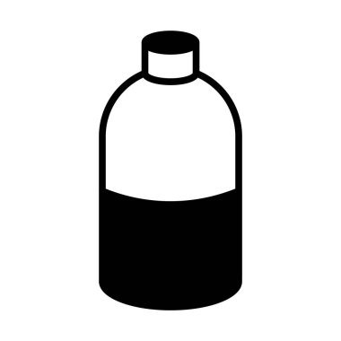 Web, mobil ve infographics, vektör çizim için şişe satırı simgesi