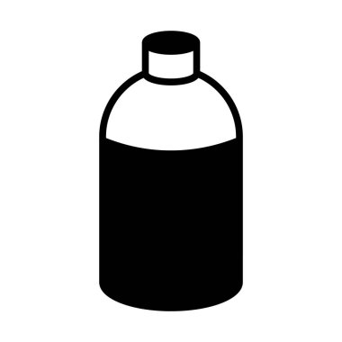 Web, mobil ve infographics, vektör çizim için şişe satırı simgesi