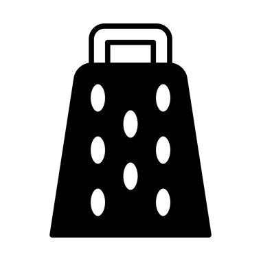 Web, mobil ve infographics, vektör çizim için rende satırı simgesi