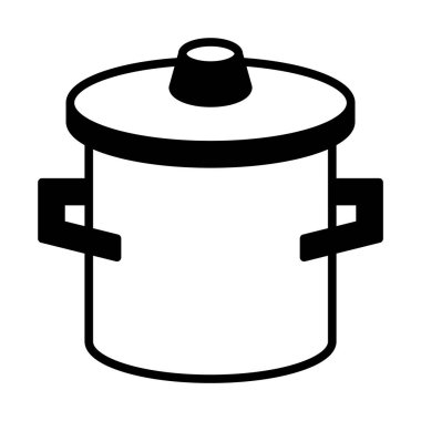 Satırı simgesi Web, mobil ve infographics, vektör çizim tava