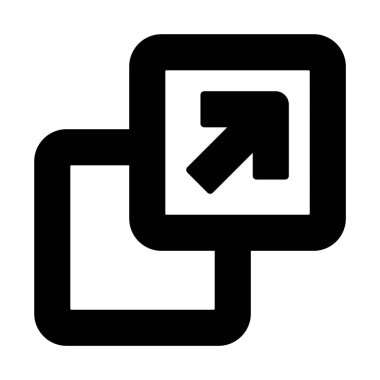 web, mobil ve infographics, vektör çizim için yeni sekme satırı simgesi