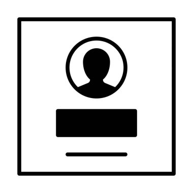 web, mobil ve infographics, vektör çizim için kimlik doğrulaması satırı simgesi