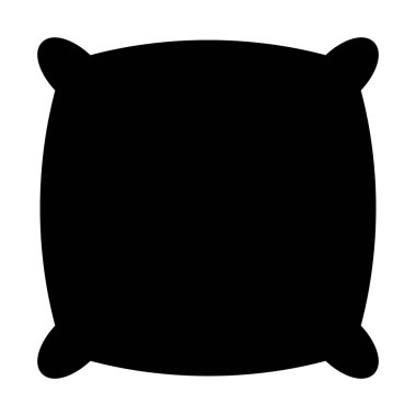 Web, mobil ve infographics, vektör çizim için yastık satırı simgesi