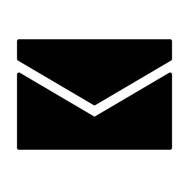 web, mobil ve infographics, vektör çizim için zarf satırı simgesi