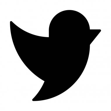 Twitter satırı simgesi Web, mobil ve infographics, vektör çizim