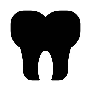 Web, mobil ve infographics, vektör çizim için diş satırı simgesi