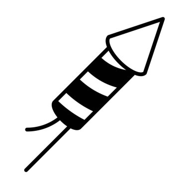 havai fişek hattı web, mobil için simge ve infographics, vektör çizim