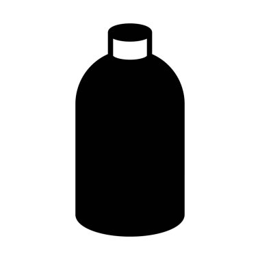 Web, mobil ve infographics, vektör çizim için şişe satırı simgesi