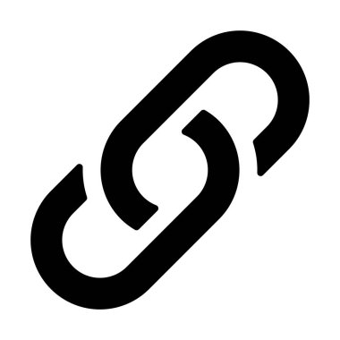 web, mobil ve infographics, vektör çizim için bağlantı satırı simgesi