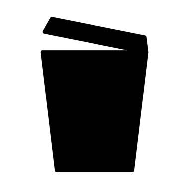 Web, mobil ve infographics, vektör çizim için depo gözü satırı simgesi