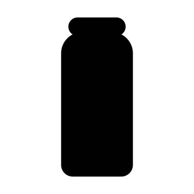 Web, mobil ve infographics, vektör çizim için şişe satırı simgesi